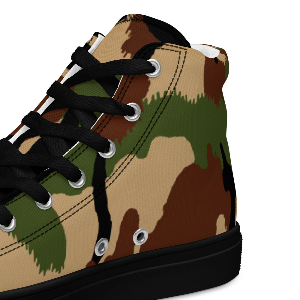 Swiss Woodland TAZ 90 CAMO Men’s high top canvas shoes - Mens High Top Canvas Shoes