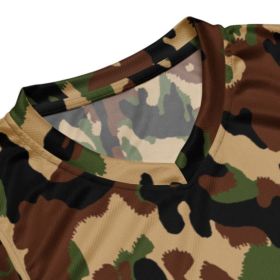 Swiss Woodland TAZ 90 CAMO unisex basketball jersey