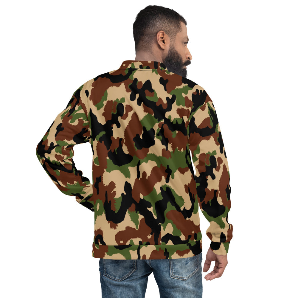 Swiss Woodland TAZ 90 CAMO Unisex Bomber Jacket