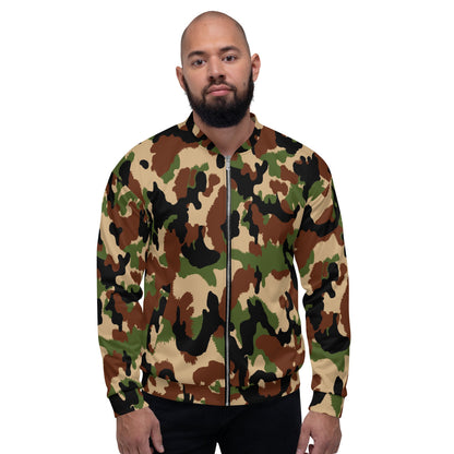 Swiss Woodland TAZ 90 CAMO Unisex Bomber Jacket