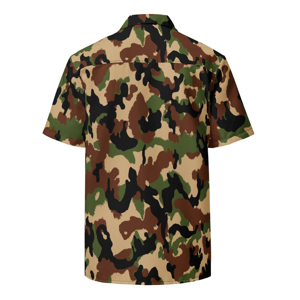 Swiss Woodland TAZ 90 CAMO Unisex button shirt - Button Shirt