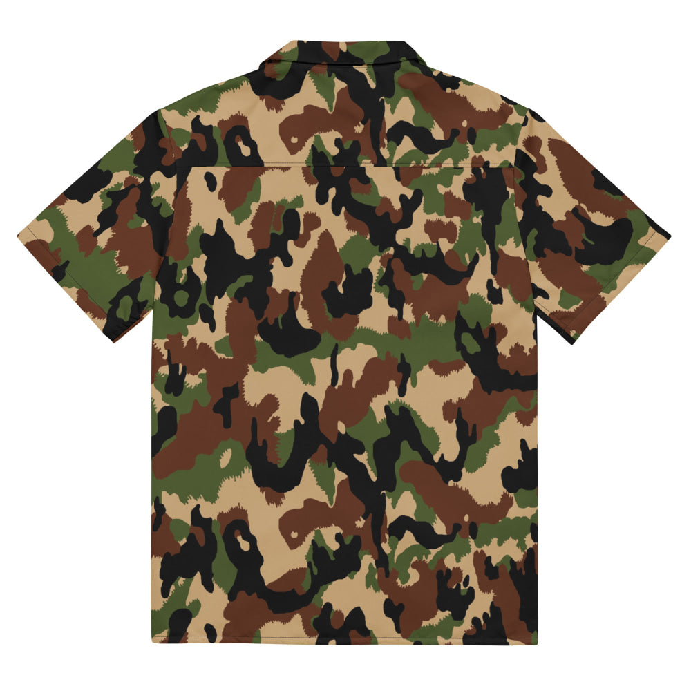 Swiss Woodland TAZ 90 CAMO Unisex button shirt - Button Shirt