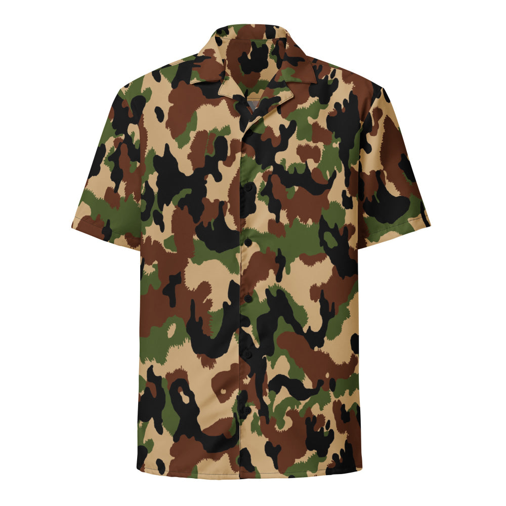 Swiss Woodland TAZ 90 CAMO Unisex button shirt - Button Shirt