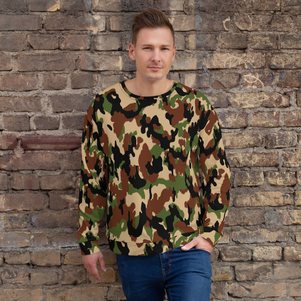 Swiss Woodland TAZ 90 CAMO Unisex Sweatshirt - XS