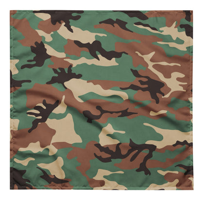 Syrian ERDL Leaf Woodland CAMO bandana - L - Bandanas