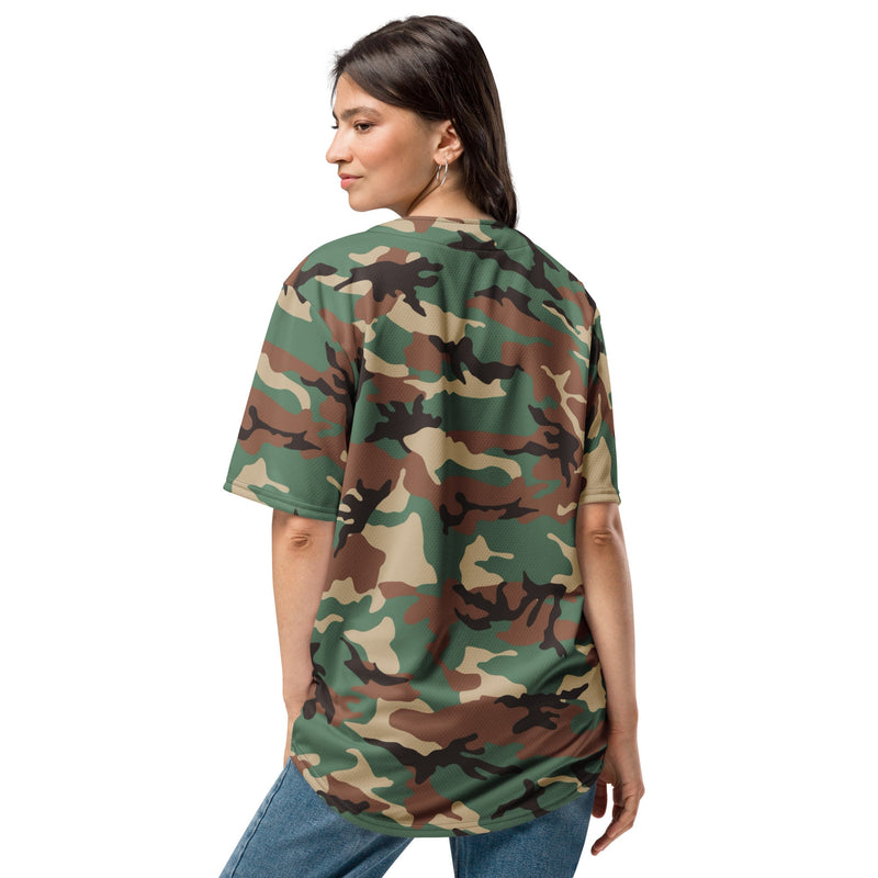 ERDL Leaf Syrian Woodland CAMO Unisex Baseball Jersey