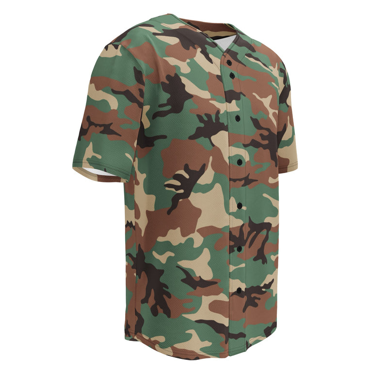 ERDL Leaf Syrian Woodland CAMO Unisex Baseball Jersey