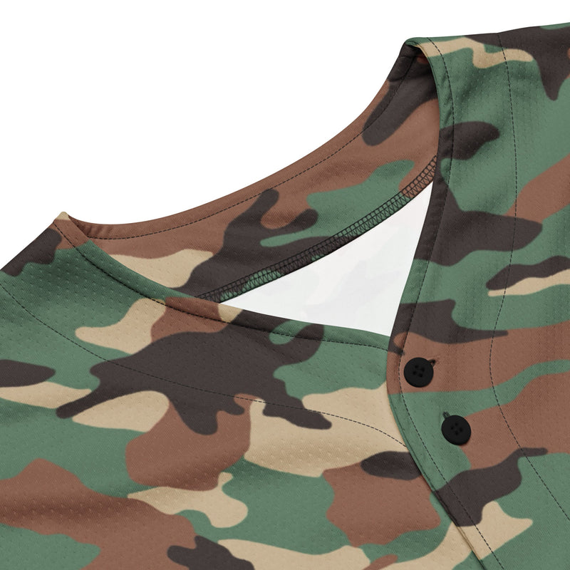 ERDL Leaf Syrian Woodland CAMO Unisex Baseball Jersey