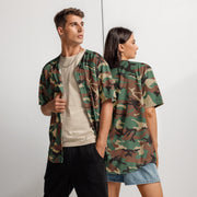 ERDL Leaf Syrian Woodland CAMO Unisex Baseball Jersey - 2XS