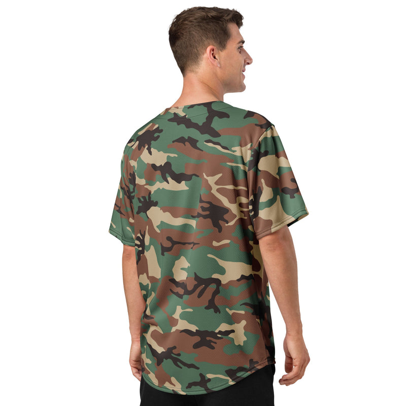 ERDL Leaf Syrian Woodland CAMO Unisex Baseball Jersey