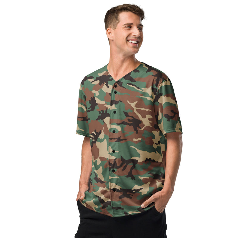 ERDL Leaf Syrian Woodland CAMO Unisex Baseball Jersey