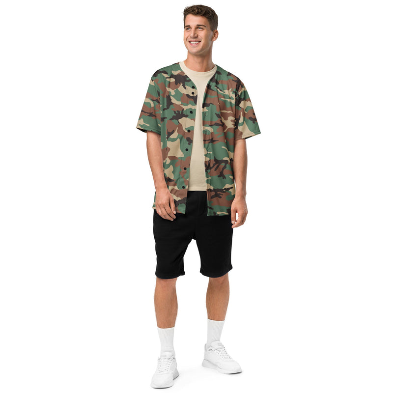 ERDL Leaf Syrian Woodland CAMO Unisex Baseball Jersey