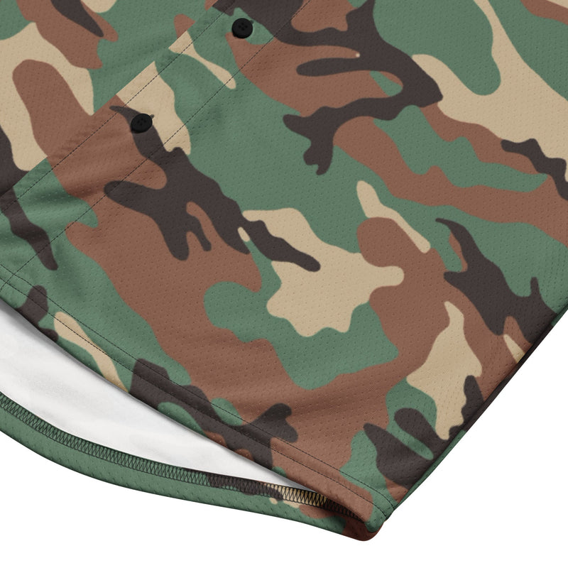 ERDL Leaf Syrian Woodland CAMO Unisex Baseball Jersey
