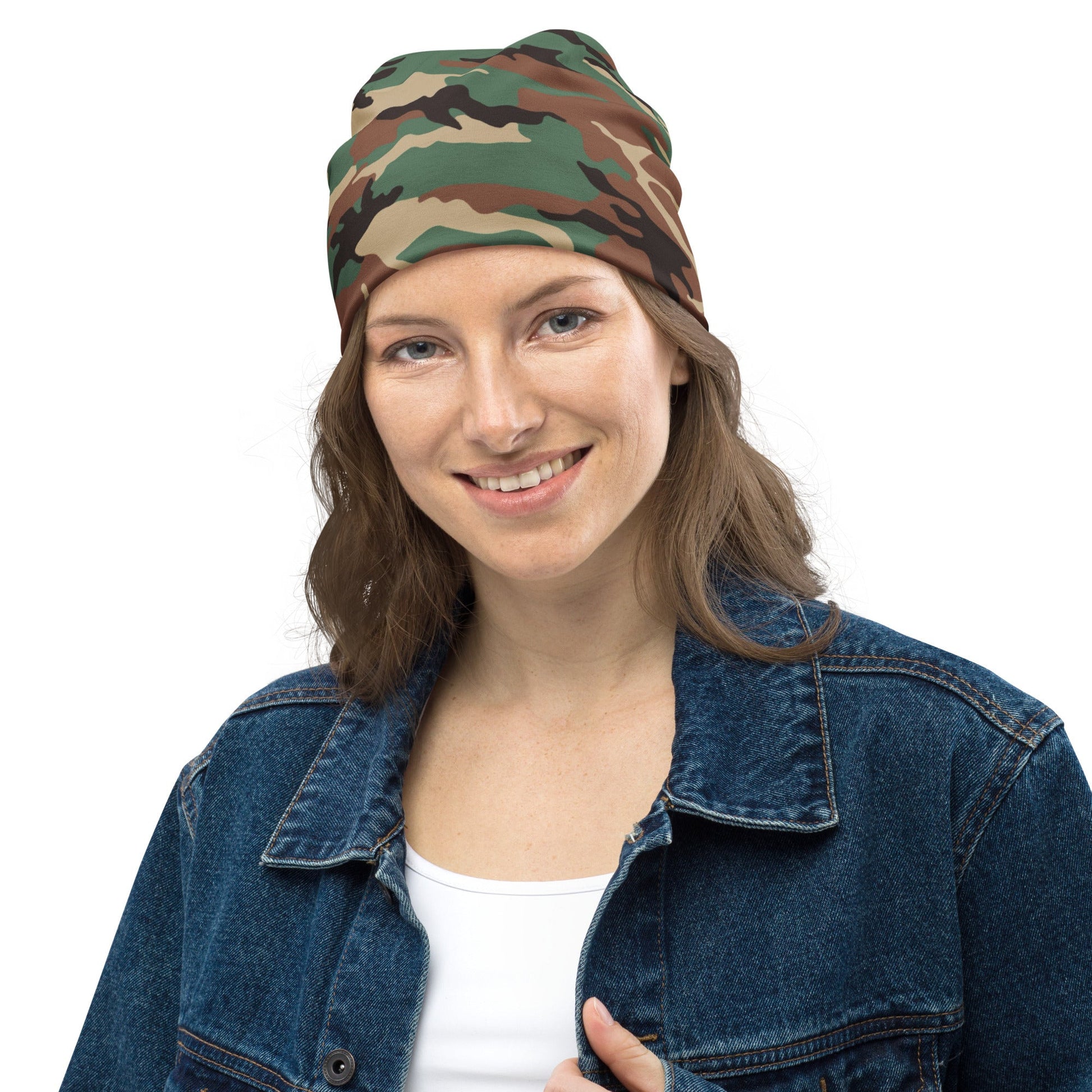 Syrian ERDL Leaf Woodland CAMO Beanie - Beanies