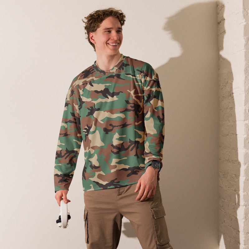 ERDL Leaf Syrian Woodland CAMO Unisex Hockey Fan Jersey