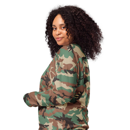 Syrian ERDL Leaf Woodland CAMO hockey fan jersey - Hockey Jerseys