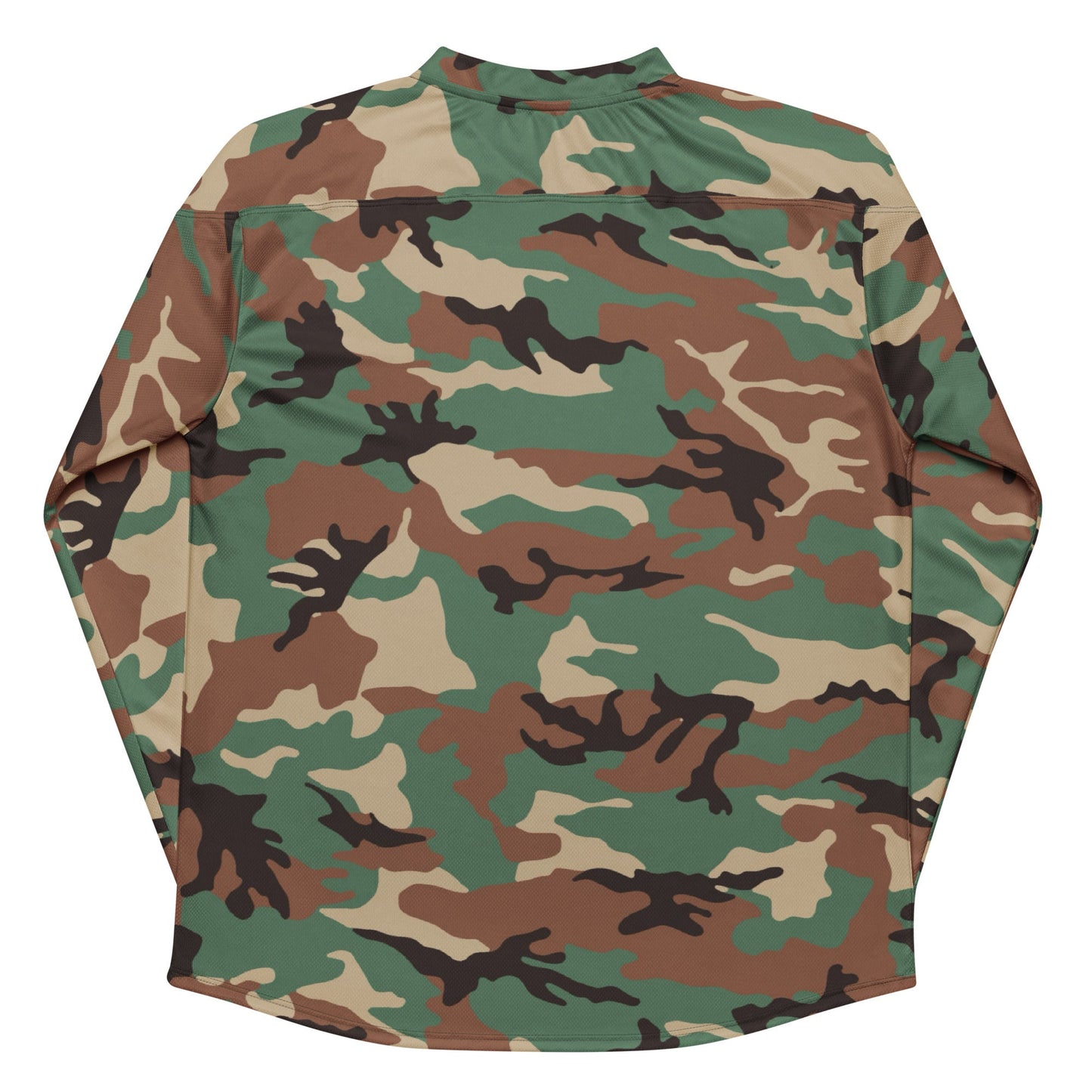 Syrian ERDL Leaf Woodland CAMO hockey fan jersey - Hockey Jerseys