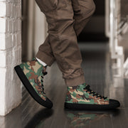 ERDL Leaf Syrian Woodland CAMO Mens High-Top Canvas Shoes - 5