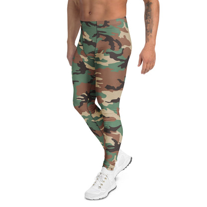 Syrian ERDL Leaf Woodland CAMO Mens Leggings