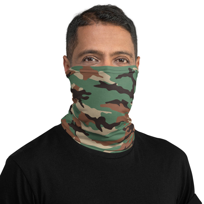 ERDL Leaf Syrian Woodland CAMO Neck Gaiter - Gaiters
