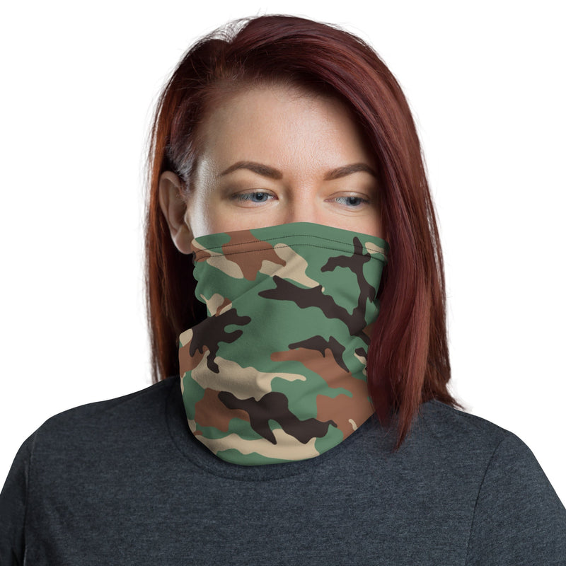 ERDL Leaf Syrian Woodland CAMO Neck Gaiter - Gaiters