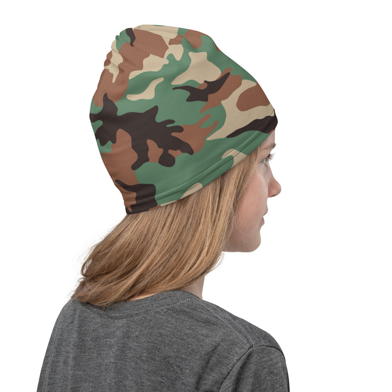ERDL Leaf Syrian Woodland CAMO Neck Gaiter - Gaiters