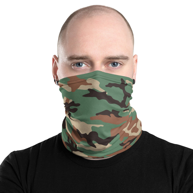 ERDL Leaf Syrian Woodland CAMO Neck Gaiter - Gaiters