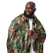 ERDL Leaf Syrian Woodland CAMO Sherpa Blanket