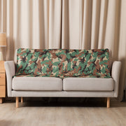 ERDL Leaf Syrian Woodland CAMO Sherpa Blanket