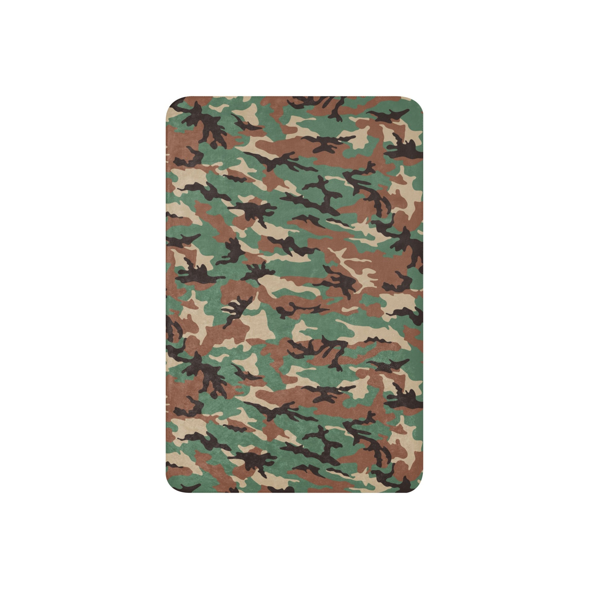 Syrian ERDL Leaf Woodland CAMO Sherpa blanket - Blankets