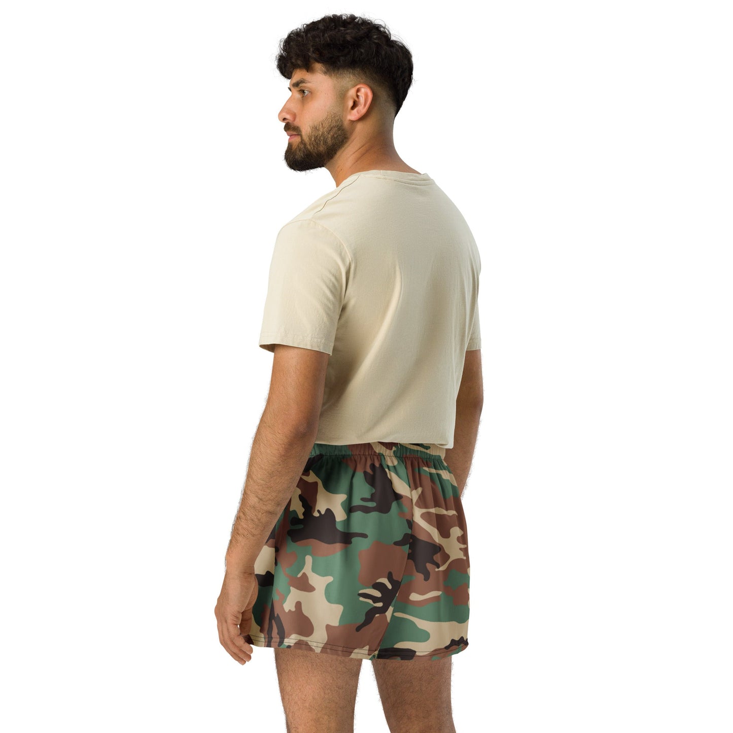 Syrian ERDL Leaf Woodland CAMO Unisex Athletic Shorts