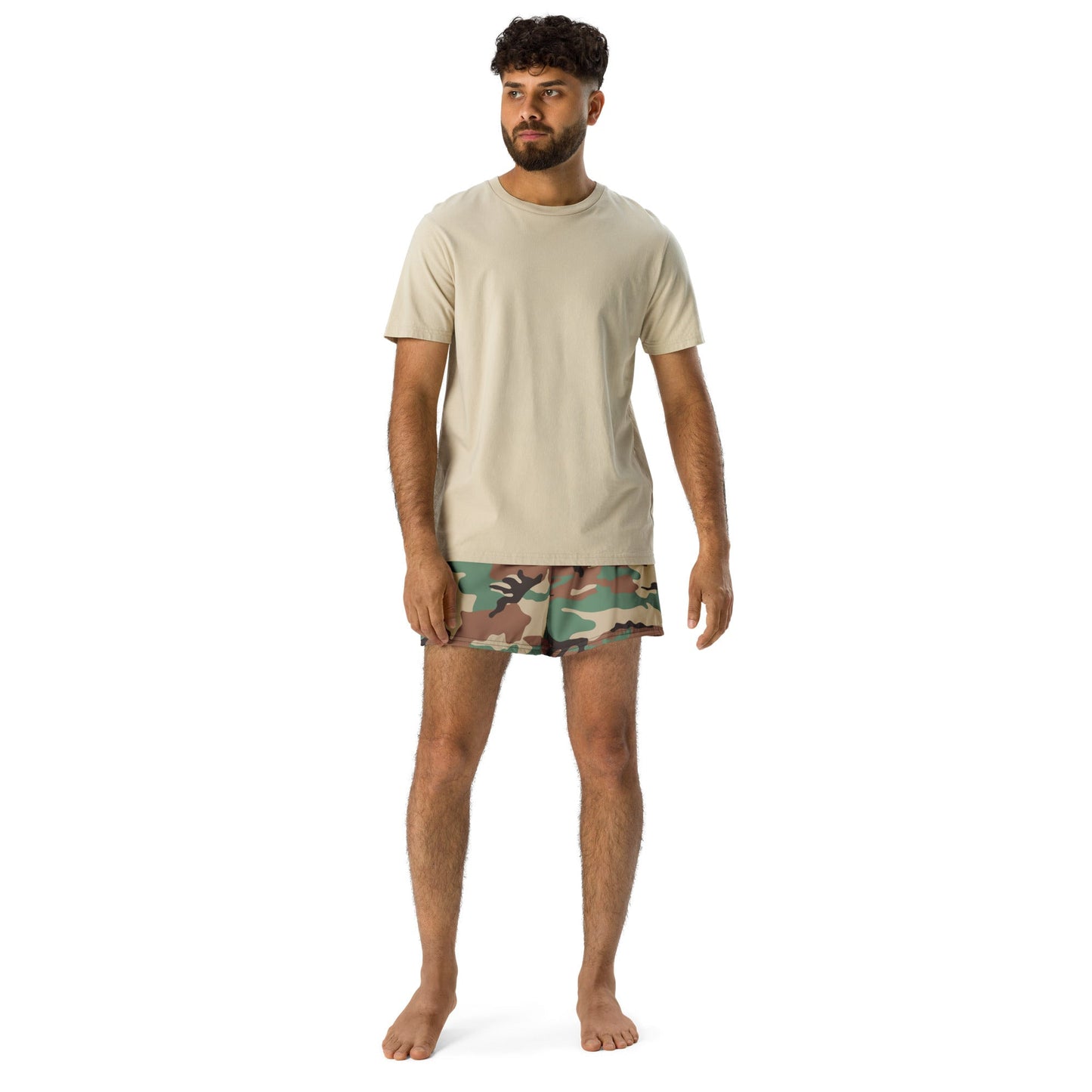 Syrian ERDL Leaf Woodland CAMO Unisex Athletic Shorts