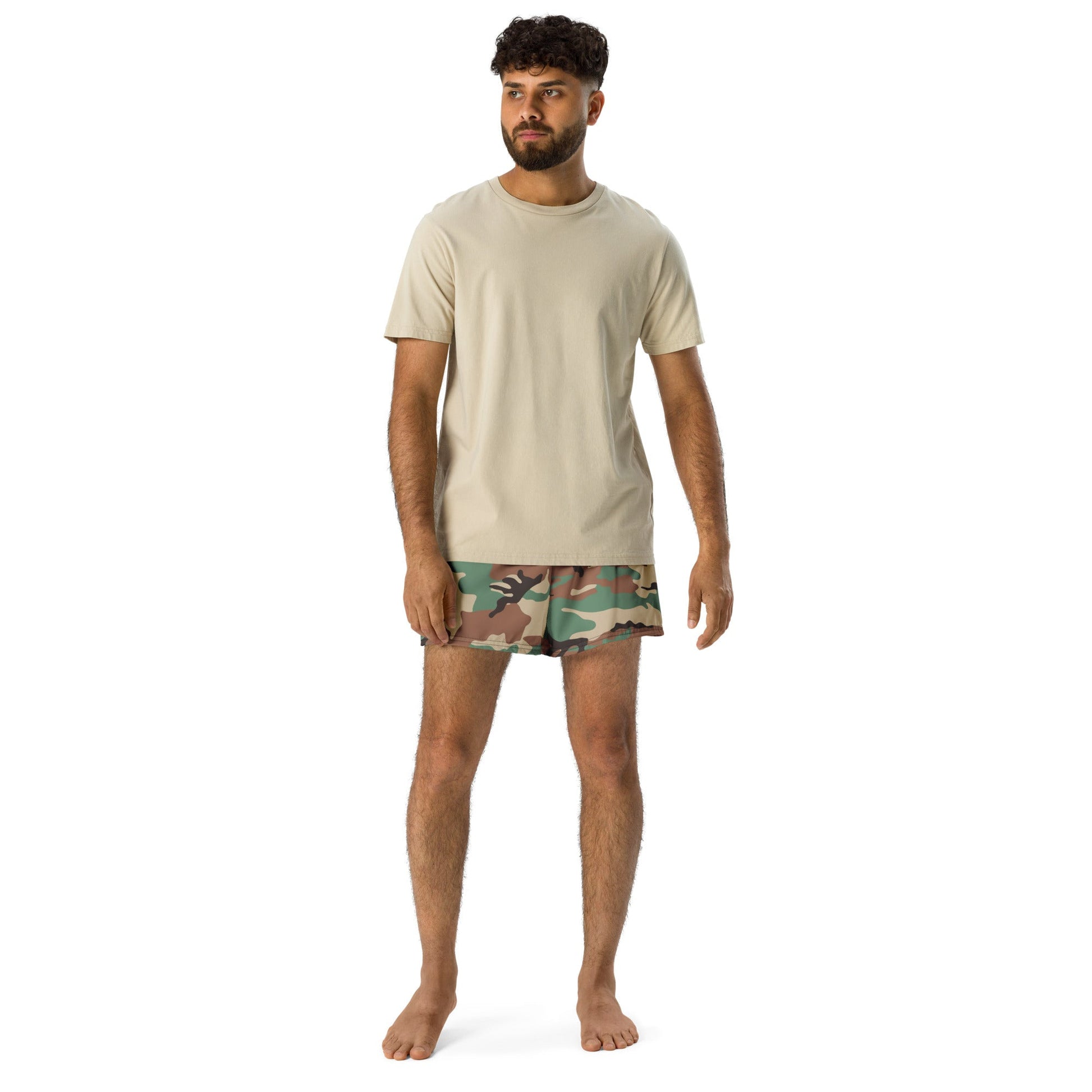 Syrian ERDL Leaf Woodland CAMO Unisex Athletic Shorts