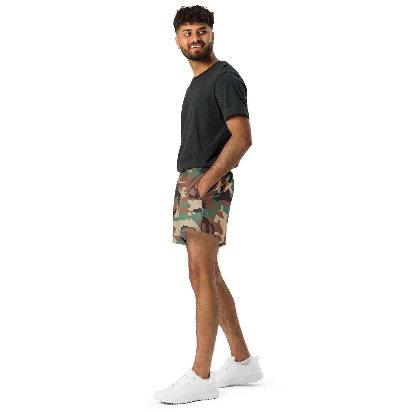 Syrian ERDL Leaf Woodland CAMO Unisex Athletic Shorts