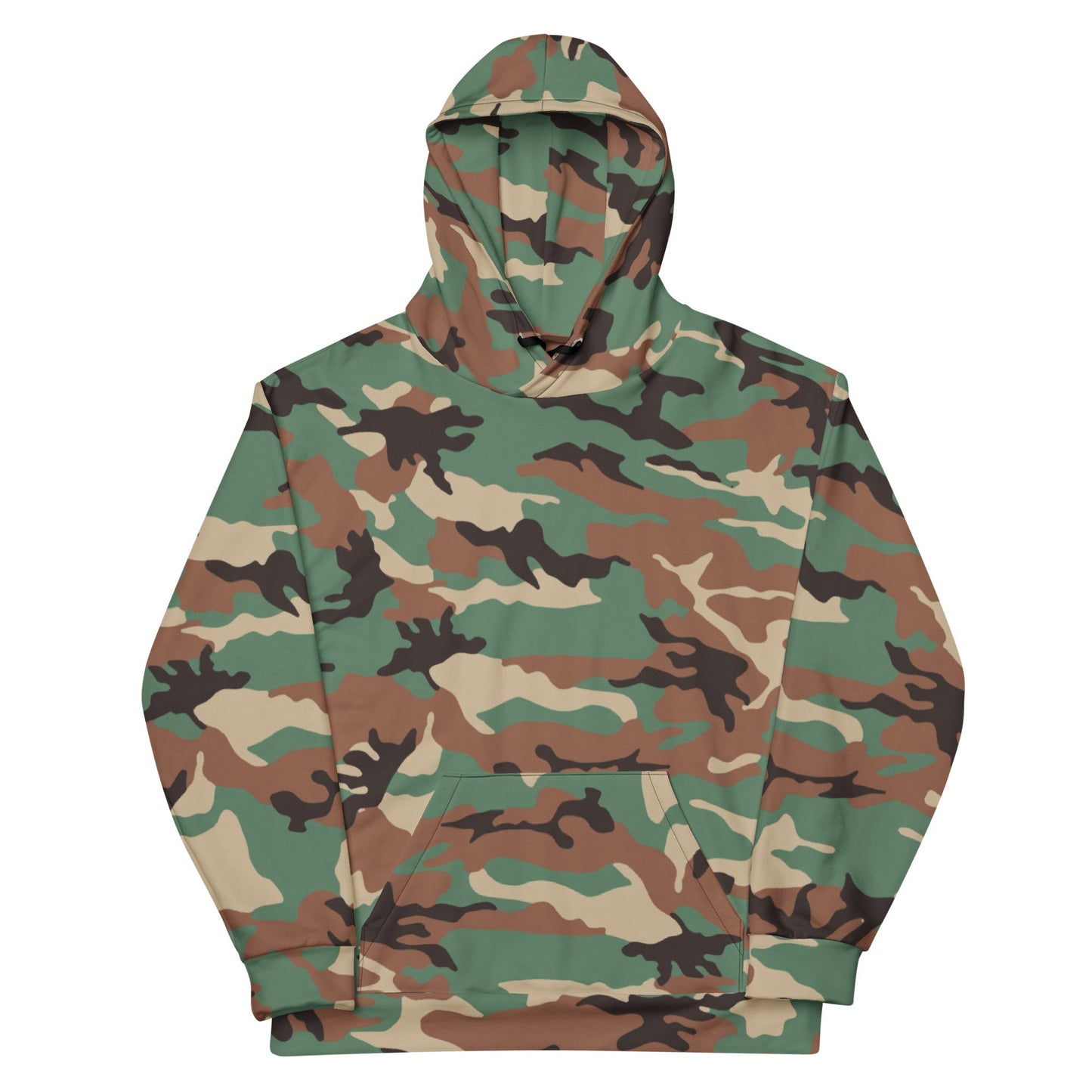 Syrian ERDL Leaf Woodland CAMO Unisex Hoodie - Hoodies