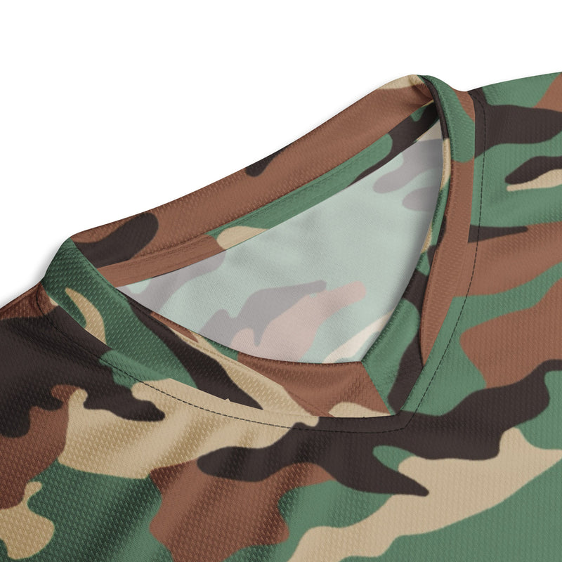 ERDL Leaf Syrian Woodland CAMO Unisex Sports Jersey