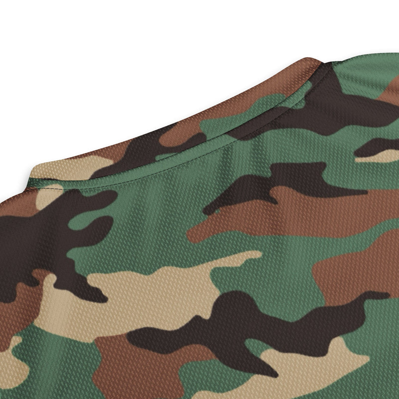 ERDL Leaf Syrian Woodland CAMO Unisex Sports Jersey