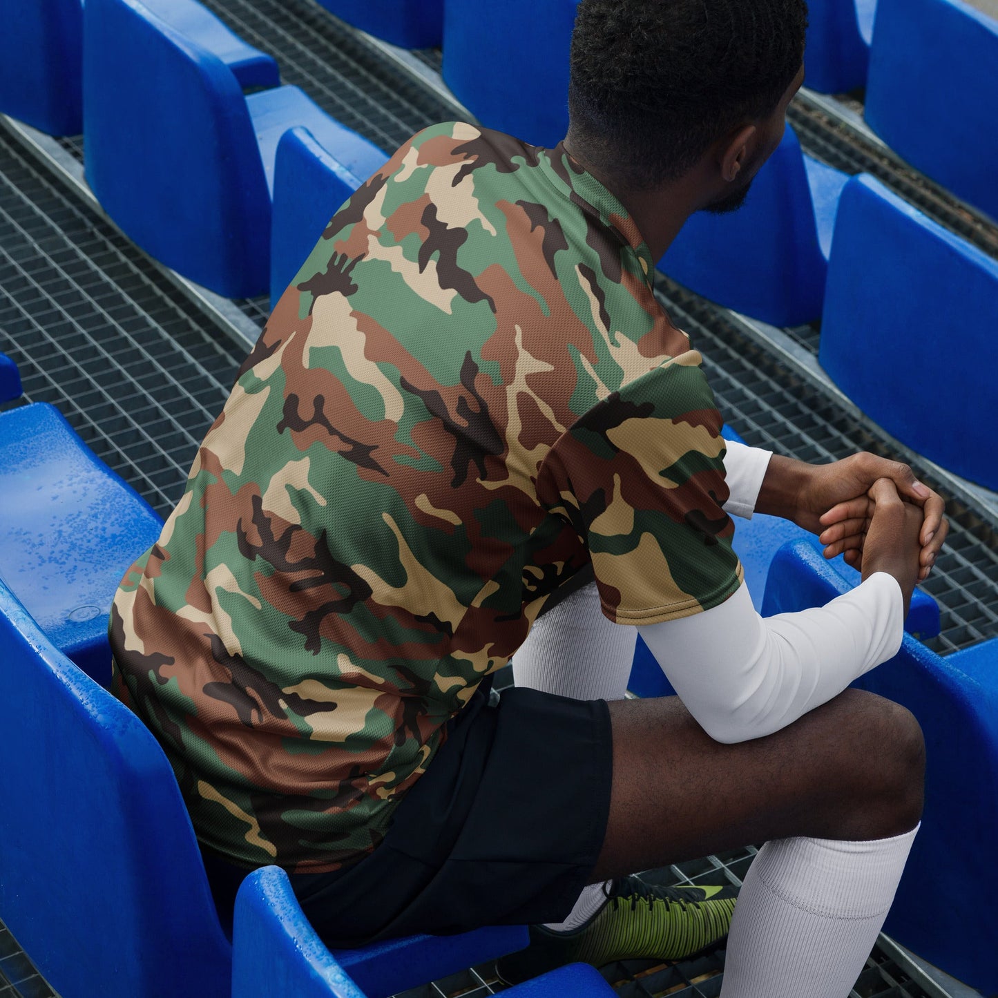 Syrian ERDL Leaf Woodland CAMO unisex sports jersey - Sports Jerseys