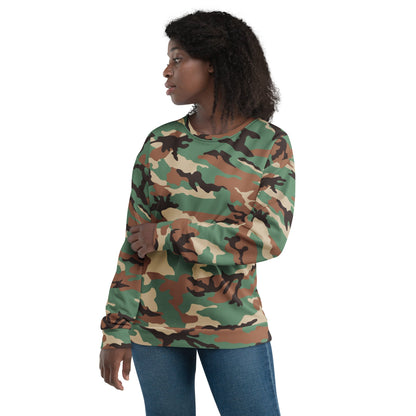 Syrian ERDL Leaf Woodland CAMO Unisex Sweatshirt - Sweatshirts