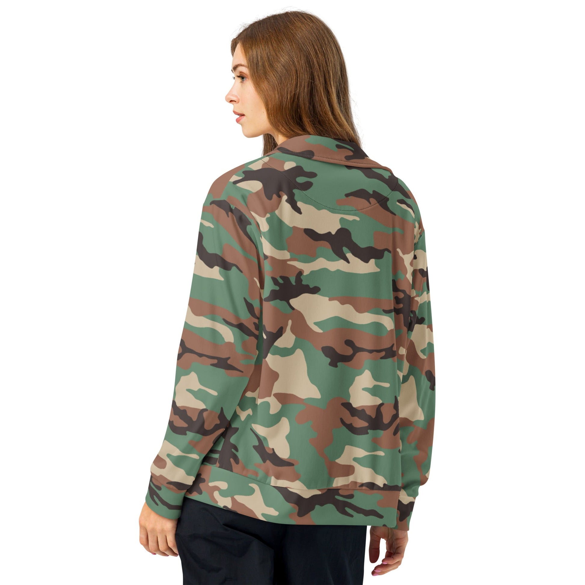 Syrian ERDL Leaf Woodland CAMO Unisex track jacket - Track Jackets