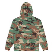 ERDL Leaf Syrian Woodland CAMO Unisex Zip Hoodie
