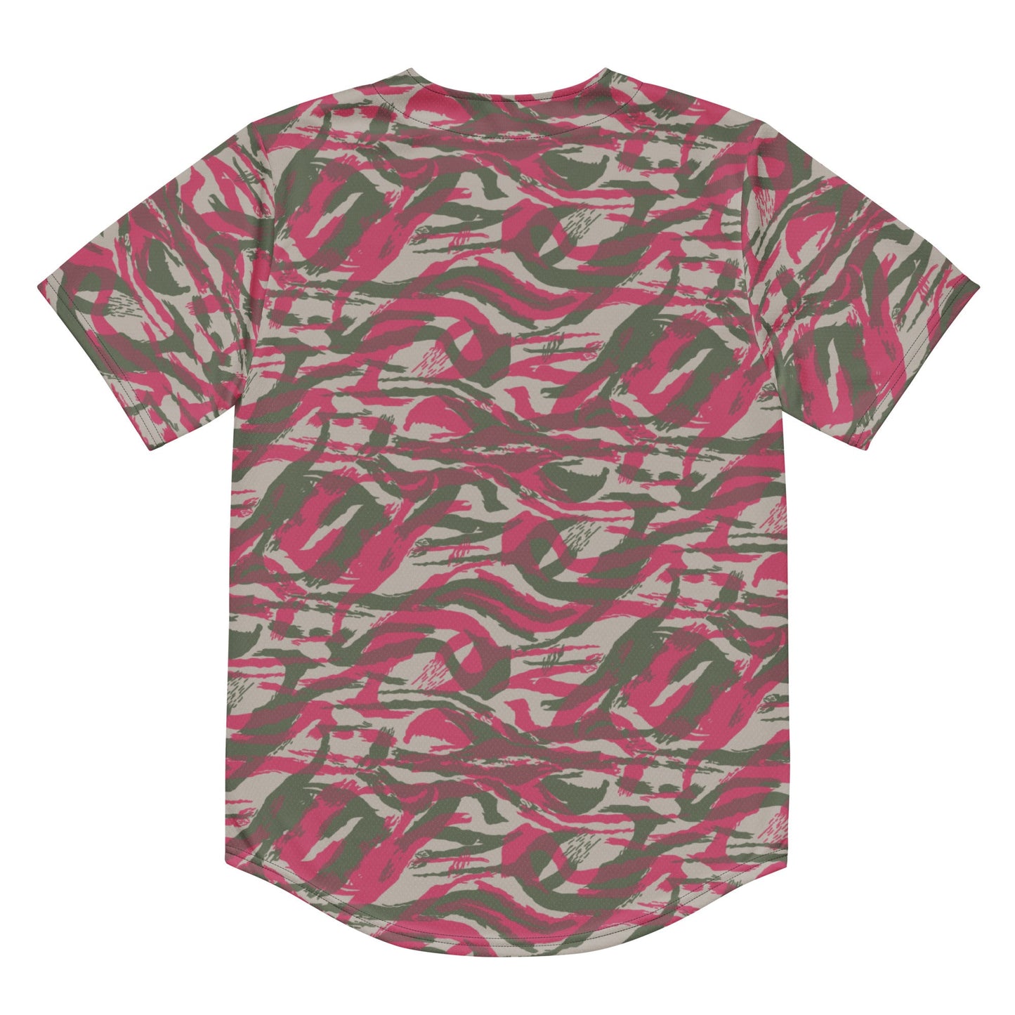 Syrian Lizard Red CAMO baseball jersey - Baseball Jerseys