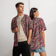 Lizard Red Syrian CAMO Unisex Baseball Jersey - 2XS