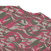 Lizard Red Syrian CAMO Unisex Baseball Jersey
