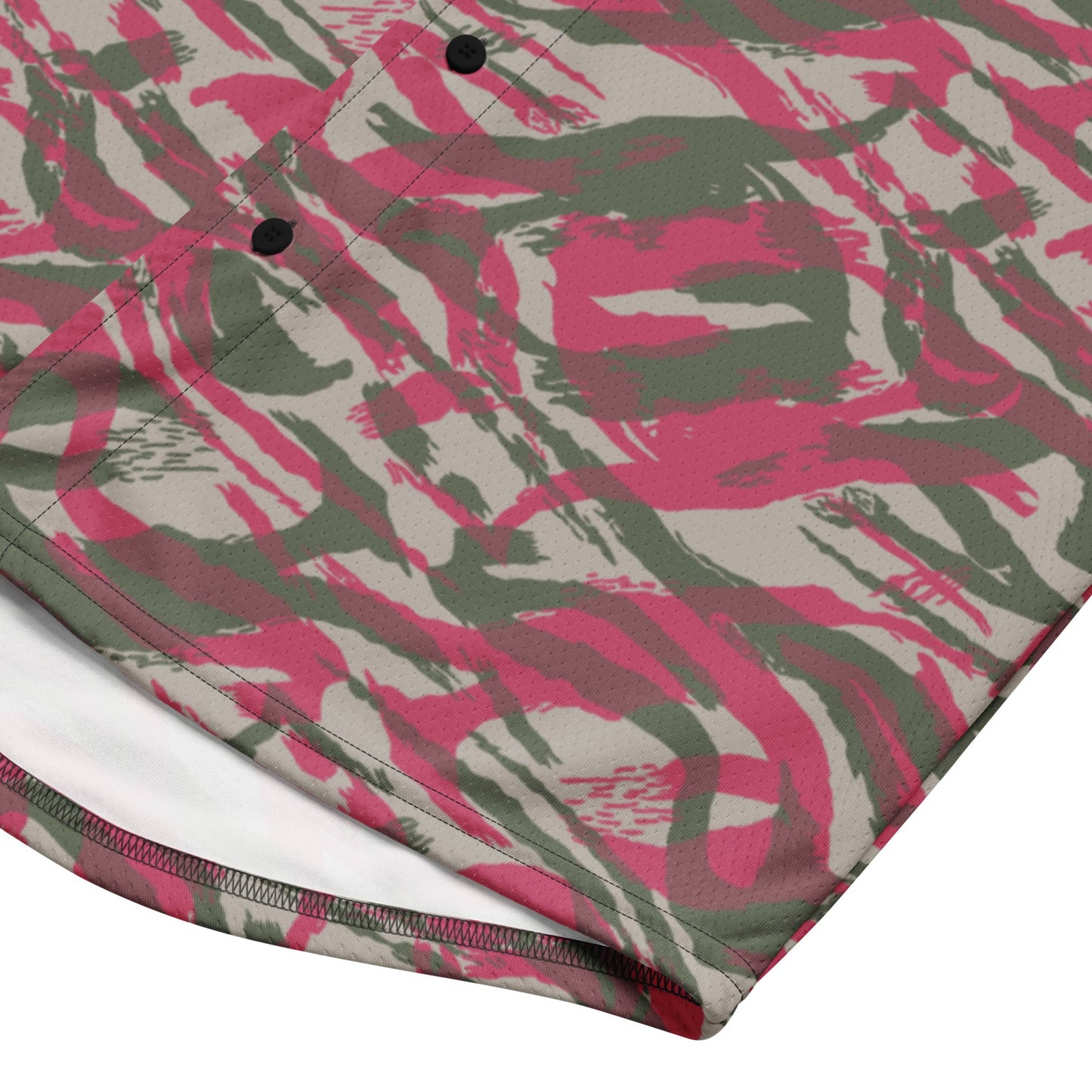 Syrian Lizard Red CAMO baseball jersey - Baseball Jerseys
