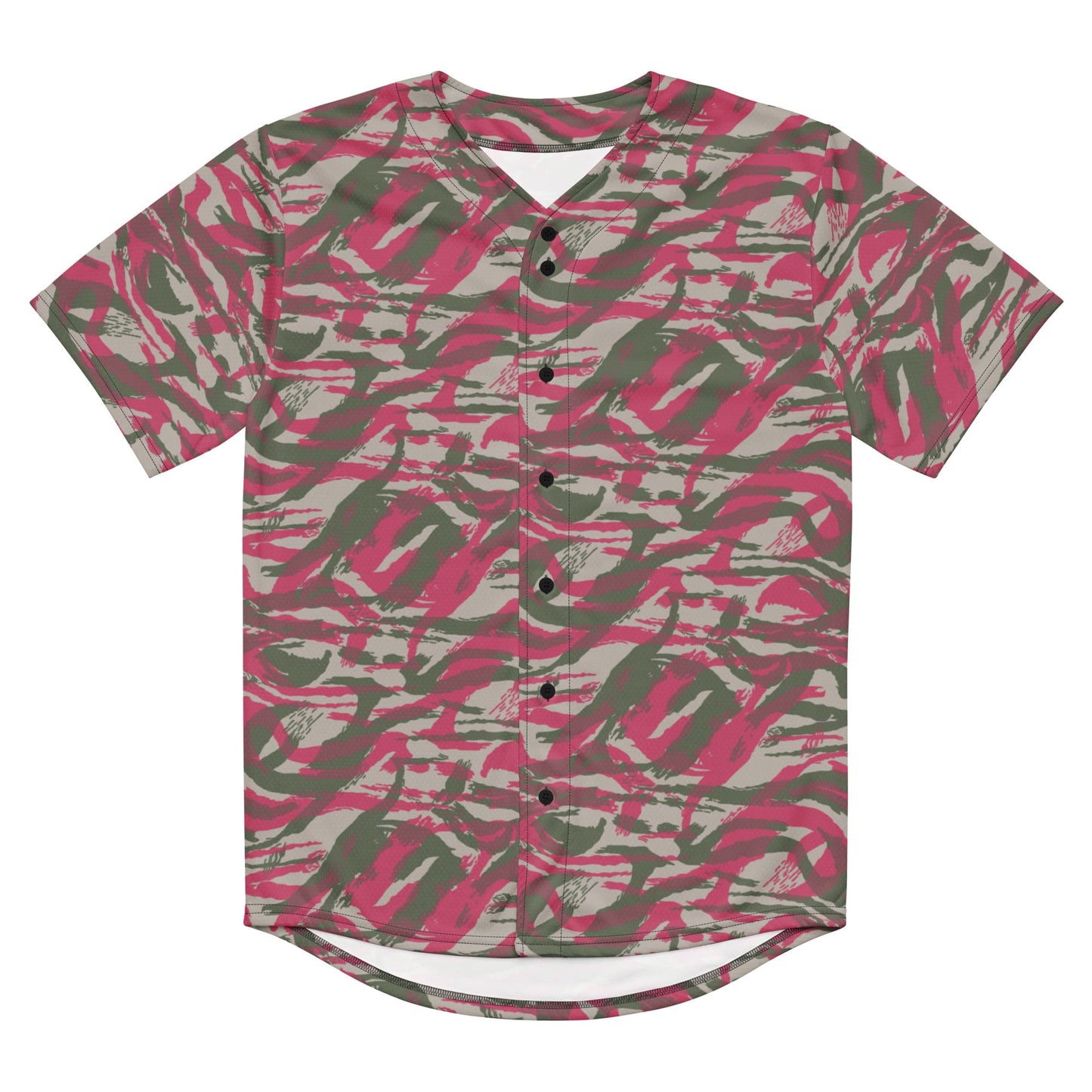 Syrian Lizard Red CAMO baseball jersey - Baseball Jerseys