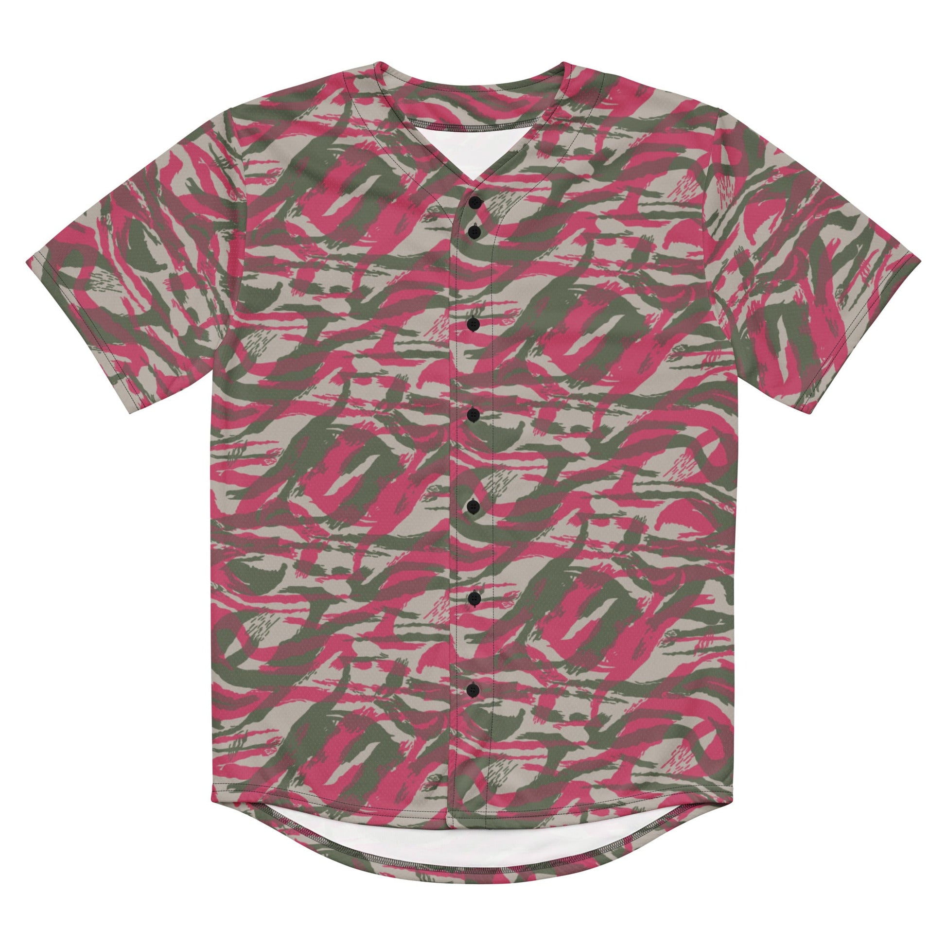 Syrian Lizard Red CAMO baseball jersey - Baseball Jerseys