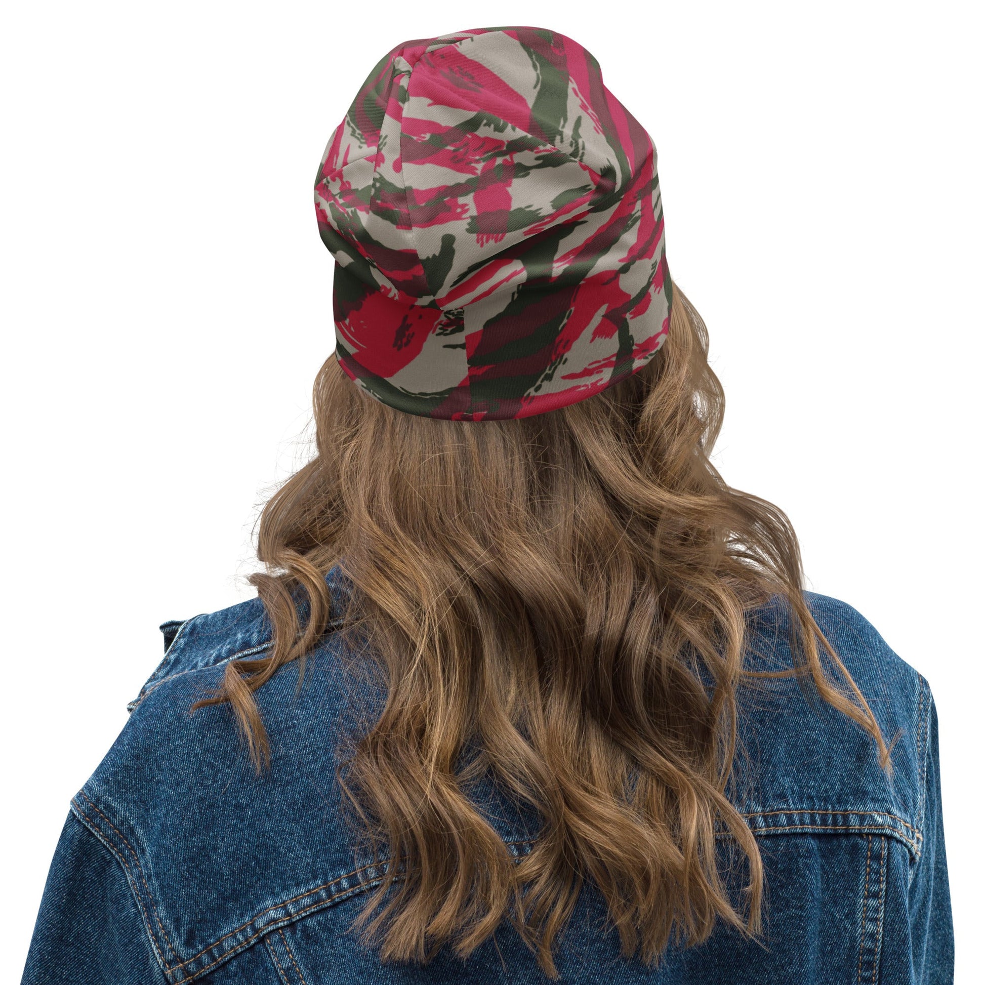 Syrian Lizard Red CAMO Beanie - Beanies