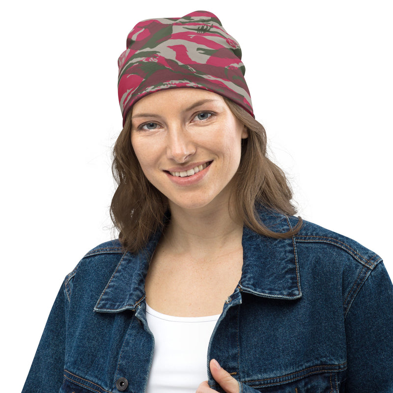 Lizard Red Syrian CAMO Beanie