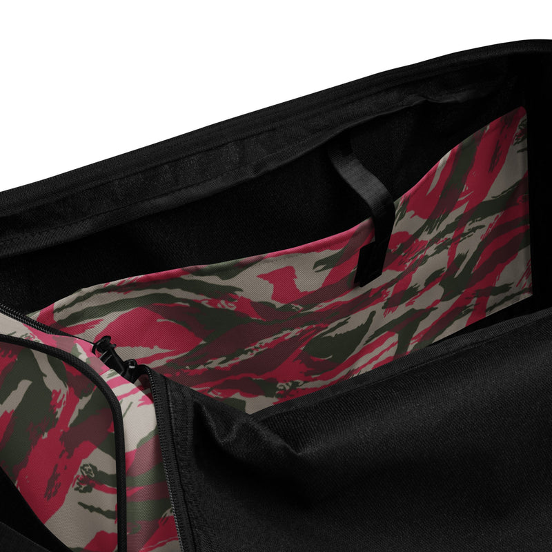 Lizard Red Syrian CAMO Duffle Bag